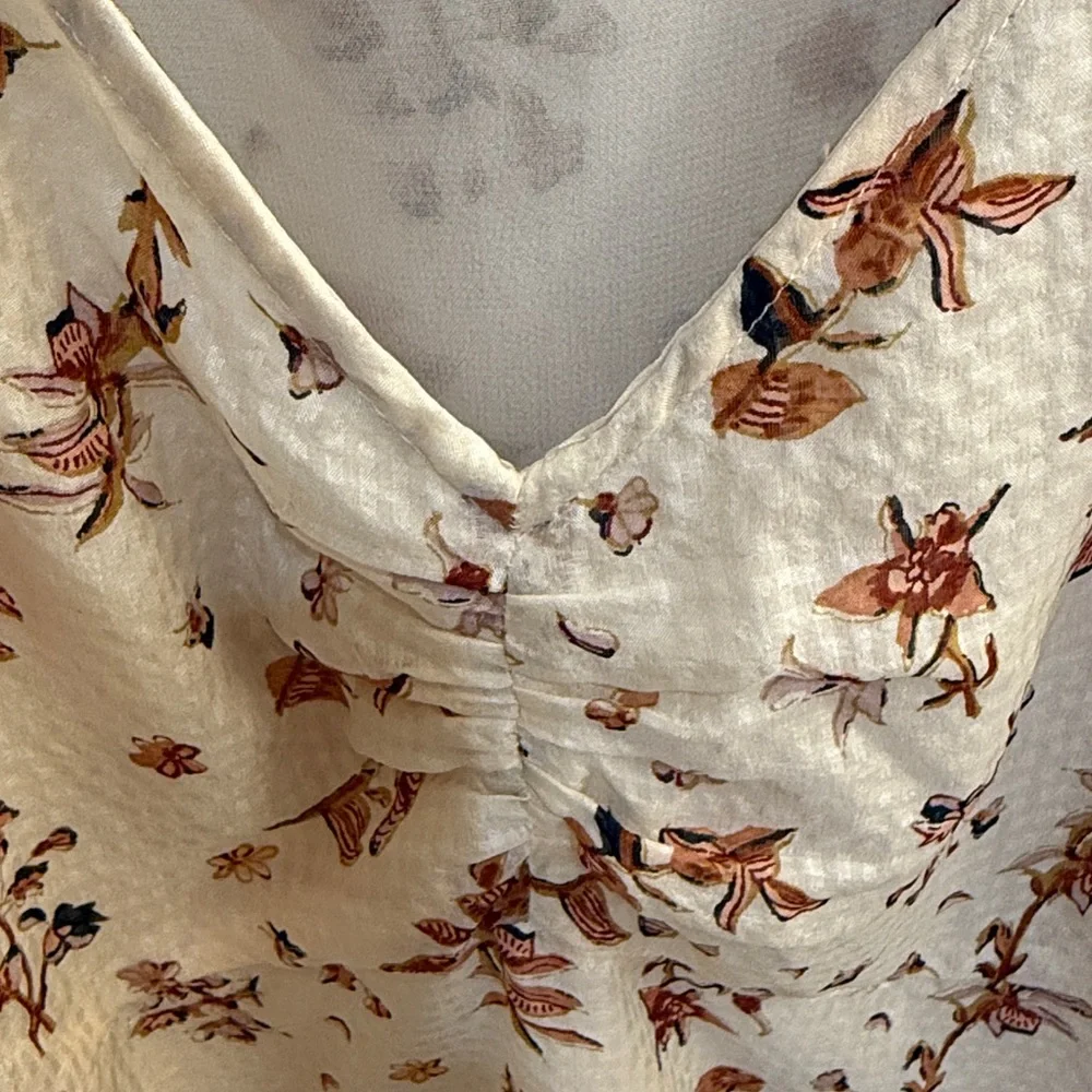 Madewell cream blouse